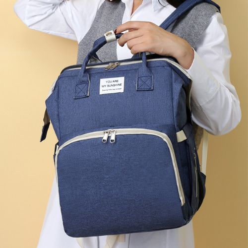 sac-a-dos-a-langer-grande-capacite-bleu-fonce