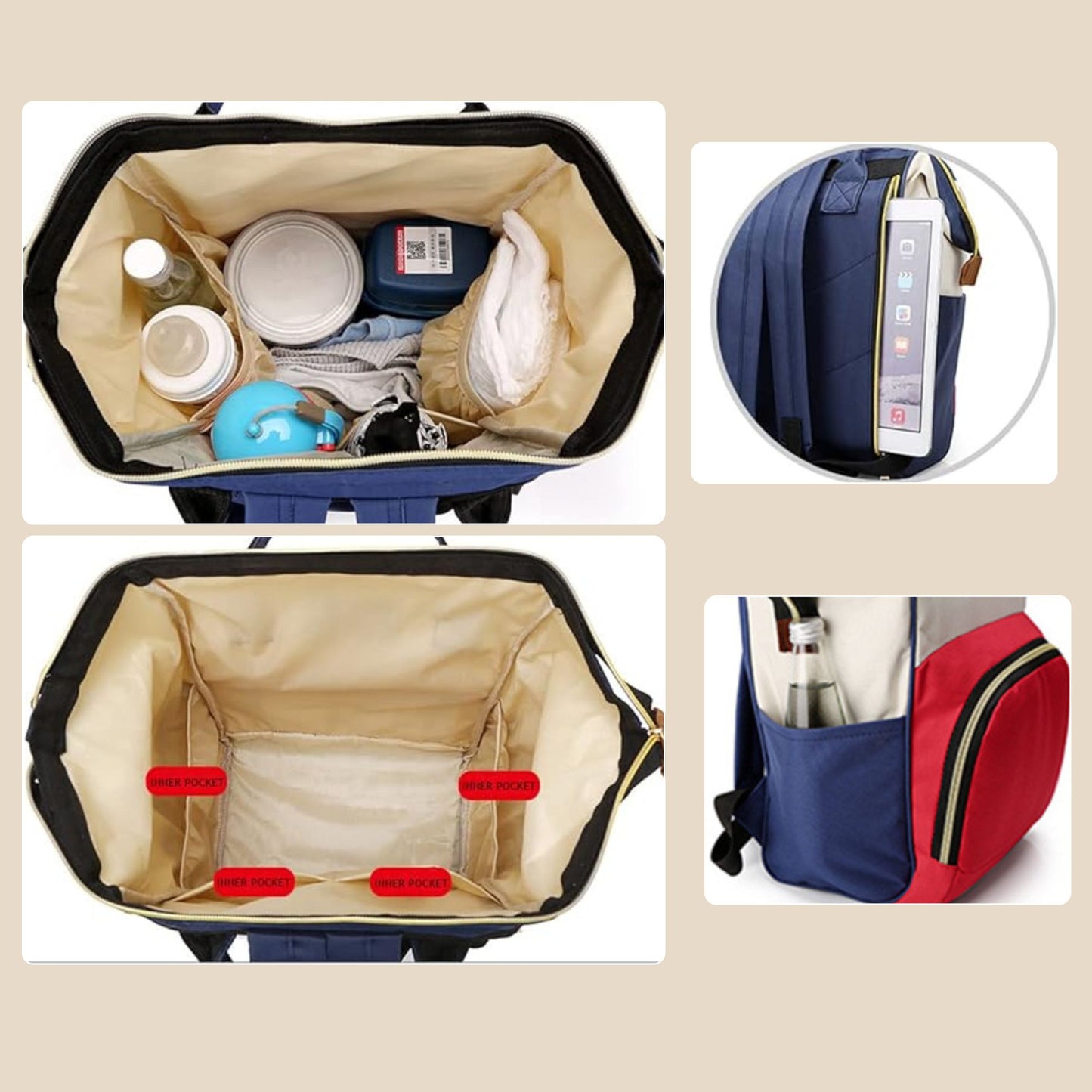 sac-a-langer-bebe-compartiments