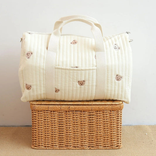 sac à langer coton matelassé