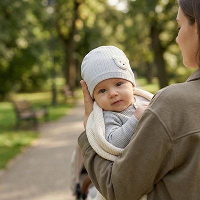 Bonnet bebe coton