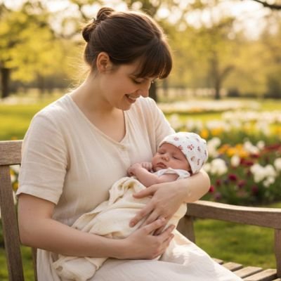 Bonnet bébé fille cadeau naissance