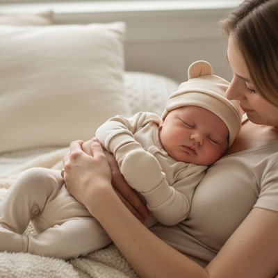 Bonnet bebe naissance coton