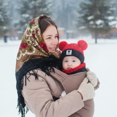 Bonnet bebe ourson