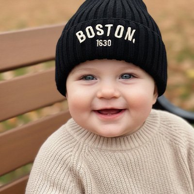 Bonnet bebe tricot cotelé