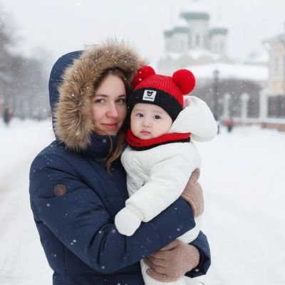 Bonnet bebe tricot epais 