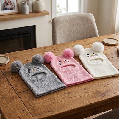 Cagoule pour bebe chaude