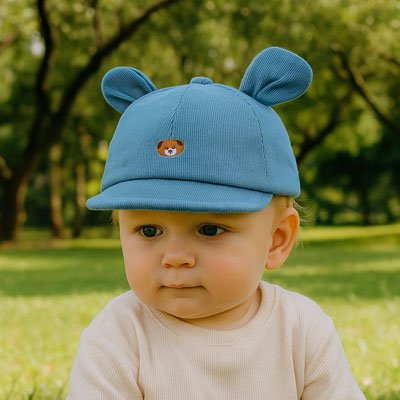 Casquette bebe coton