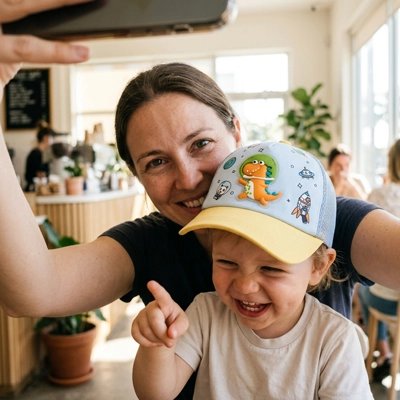 Casquette bebe vacances