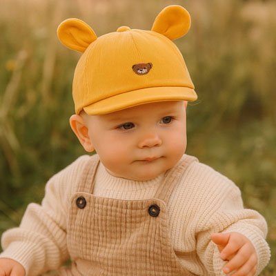 Casquette bebe visiere rigide