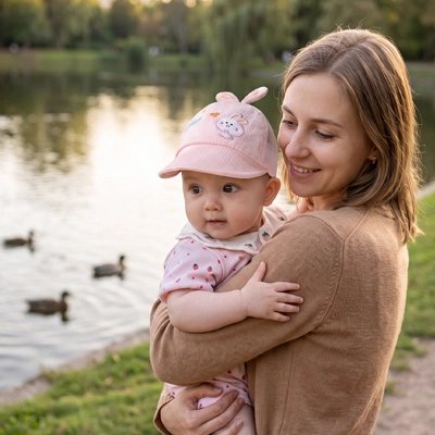 Casquette bebe visière