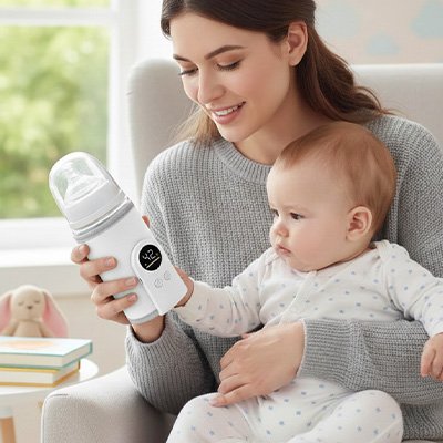 Chauffe biberon USB control temperature