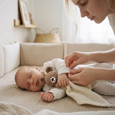 Doudou bebe crochet