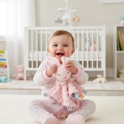 Doudou bebe hochet