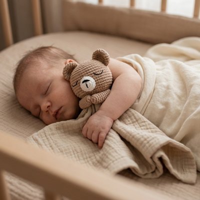 Doudou bebe ourson