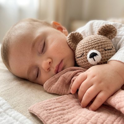 Doudou bebe reconfortant