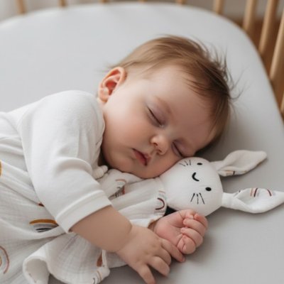 Doudou lapin objet de transition