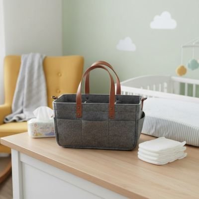 Panier rangement bébé sac à langer
