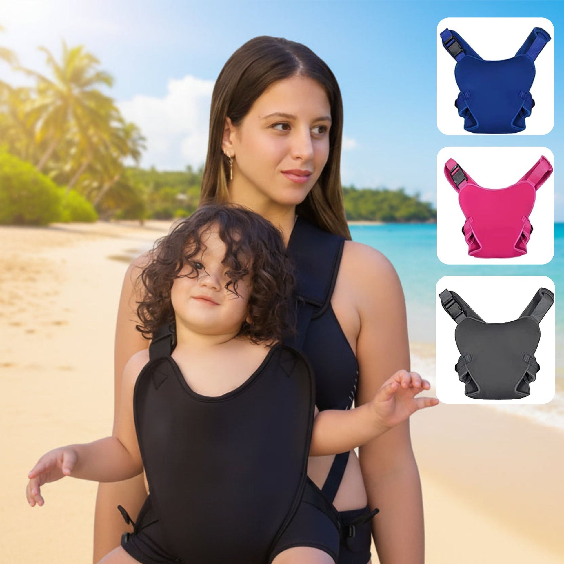 porte-bebe-aquatique-maman-plage-vacances