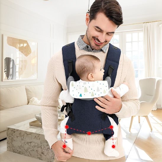 Porte bébé confortable