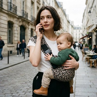 Porte bebe discret