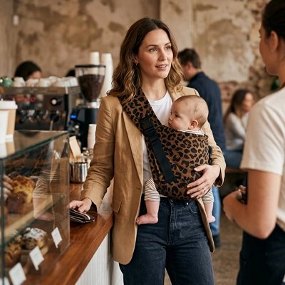Porte bebe  ergonomique