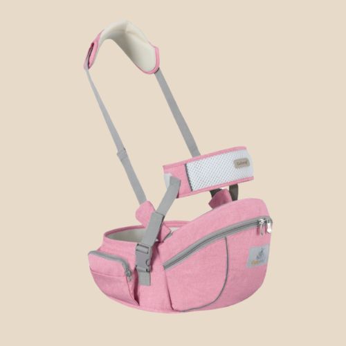 porte bebe multifonction rose