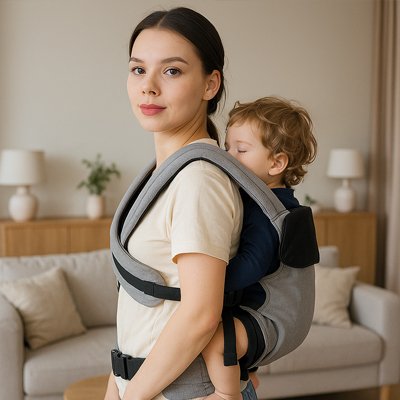 Porte bébé physiologique confortable
