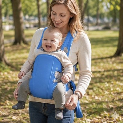 Porte bebe polyvalent position ventrale dorsale