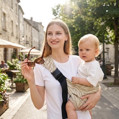 Porte bébé pratique
