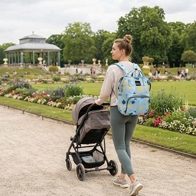 Sac a langer bebe multiples poches de rangement