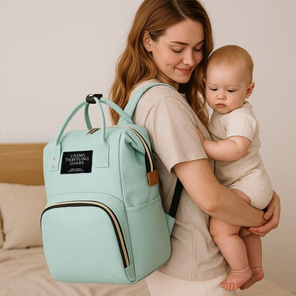 SAC A LANGER BEBE vert d eau