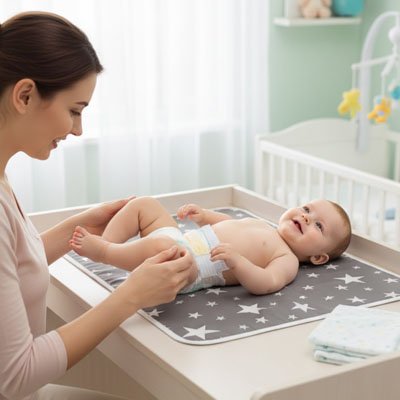 Tapis à langer nomade hygienique